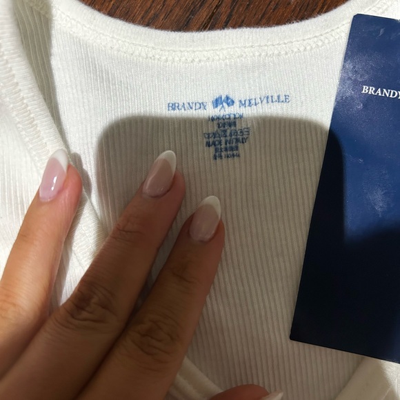 basic white tee from brandy melville - Picture 2 of 2